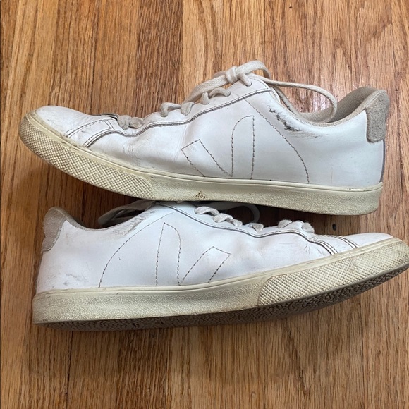 Veja Esplar white leather sneakers size 9 - Picture 13 of 13